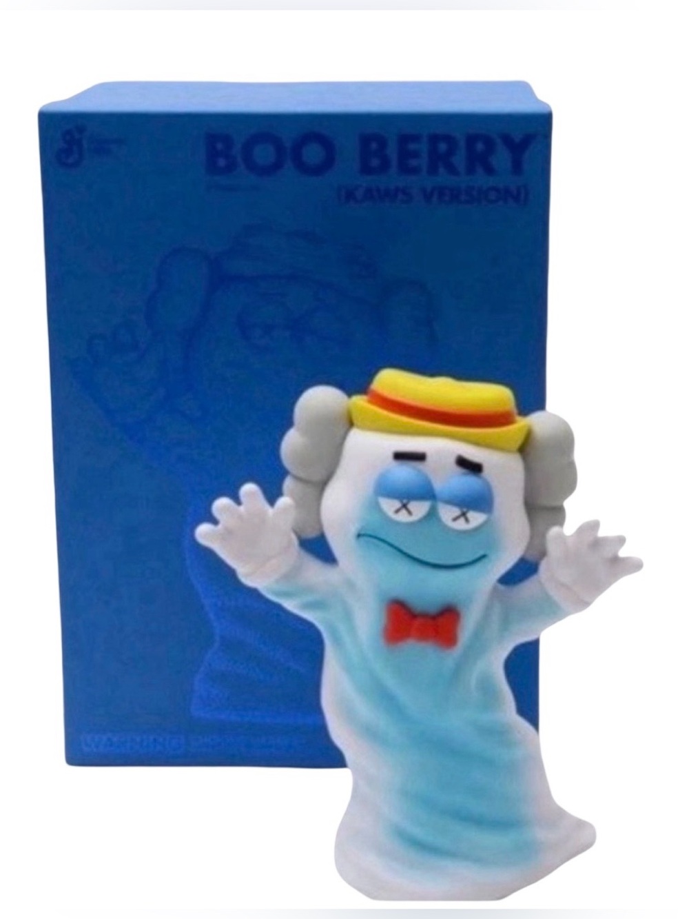 KAWS x Monster Cereal  Boo Berry Vinyl Figure